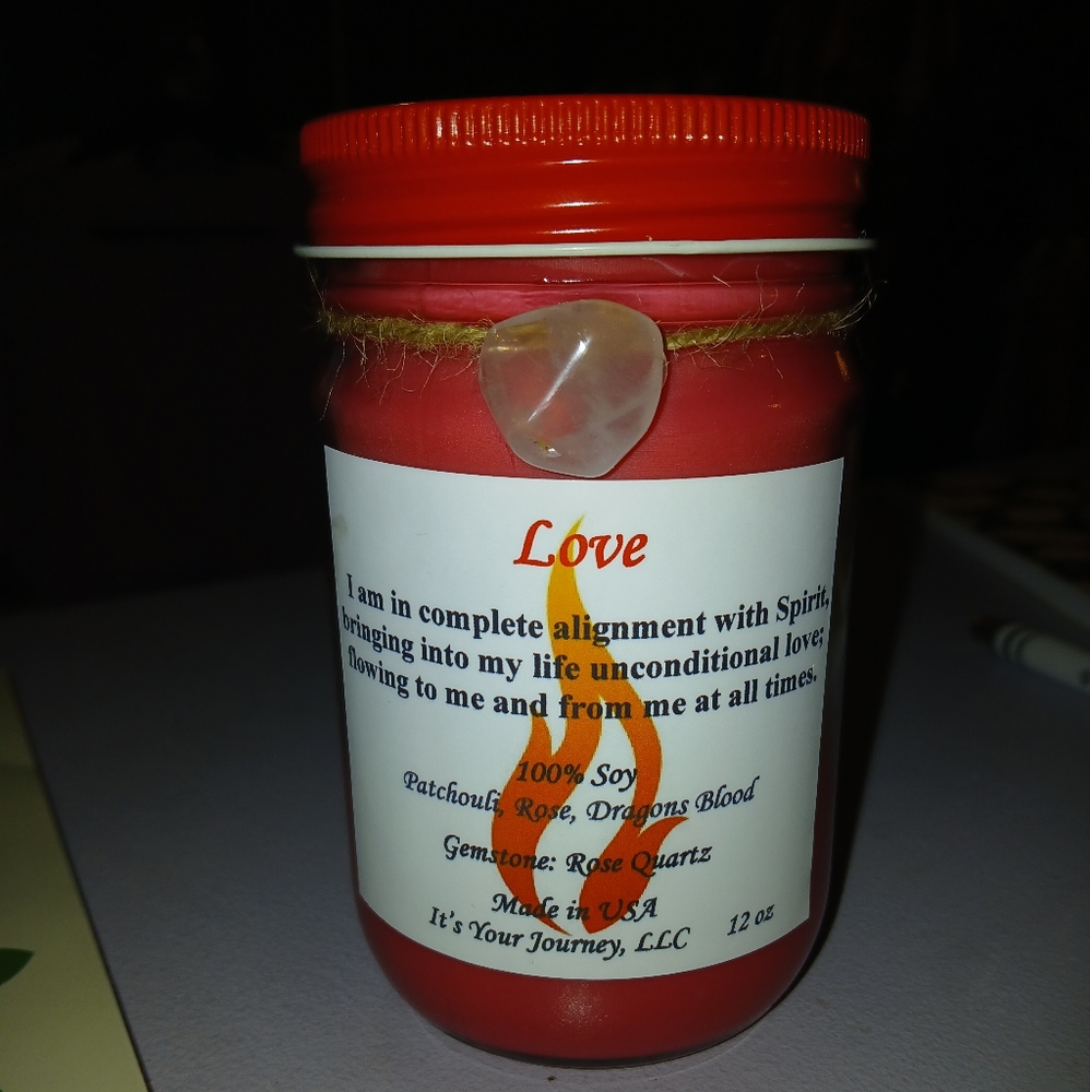 It's your journey love candle